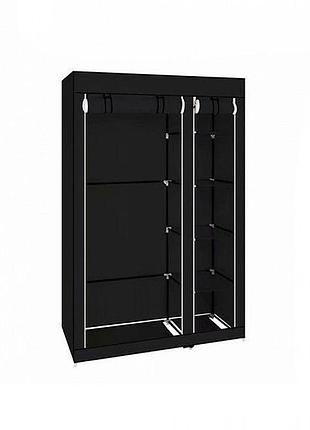 Складной каркасный тканевый шкаф storage wardrobe 68110, 110 х 45 х 175 см