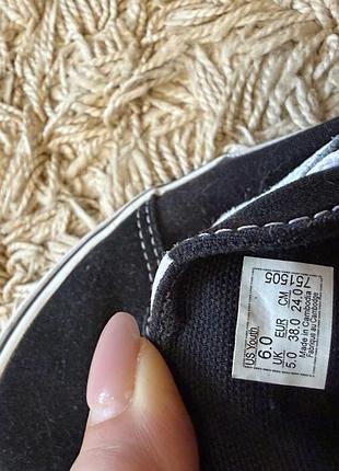 Кеди унісекс vans чорні 3