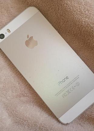 Смартфон apple iphone 5s сріблястий