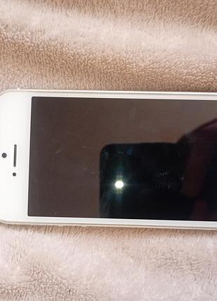Смартфон apple iphone 5s сріблястий 2