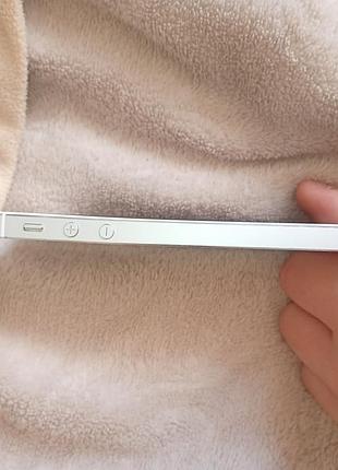 Смартфон apple iphone 5s сріблястий 4