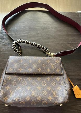 Оригінальна сумка louis vuitton cluny mm monogram braided (франція)