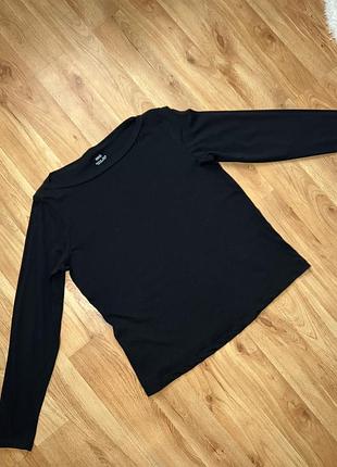 Лонгслів жіночий mango чорний xl