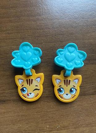Іграшка кліпси сережки kinder joy