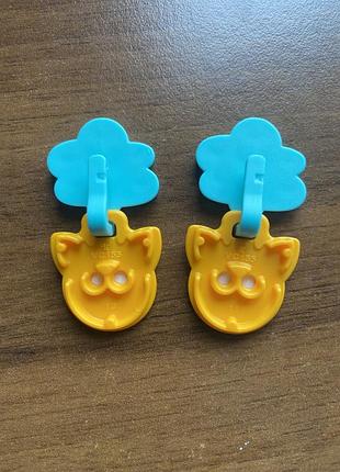 Іграшка кліпси сережки kinder joy 2