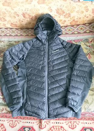 Оригінальна чоловіча гібридна куртка-пуховик , ,berghaus tephra stretch reflect, 100 %оригінал р. м-l