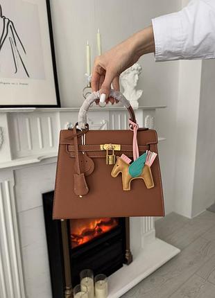 Hermes kelly 25 brown gold 4