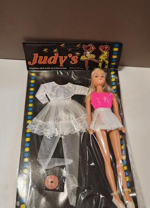 Вінтажна лялька дутік judy's нова в упаковці, ще з 90х, вінтаж, клон барбі
