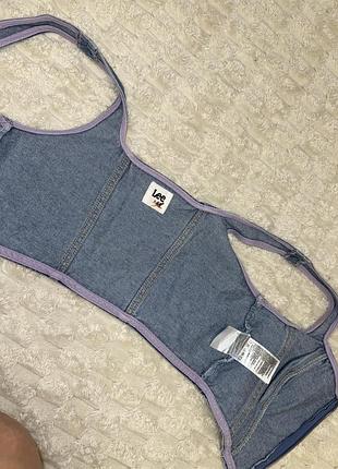 Топ жіночий h&m lee джинсовий 38р 4
