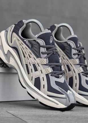 Чоловічі кросівки asics gel-preleus сірі якісні термо кроси на зиму асікс гель преліус