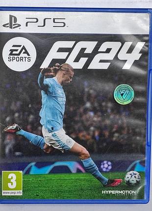 Ea sports fc 24, б/у, русская версия - диск для playstation 5