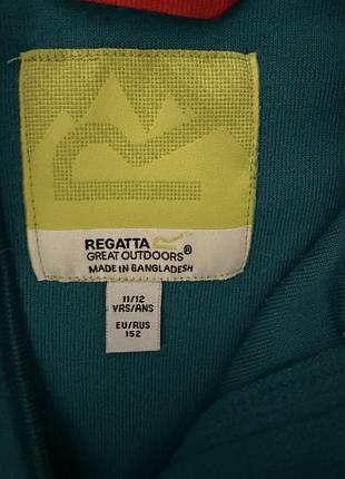 Кофта флісова regatta бірюзова 3
