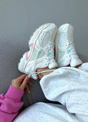 Кроссовки nike v5 rnr white pink blue