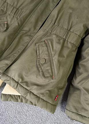 Тепла зимова парка levis дитяча 5 років 6