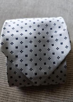 Шовкова чоловіча краватка next (made in england), 100% натуральний шовк.