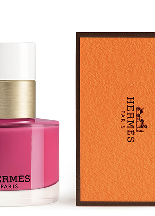 Hermes лак для ногтей limited edition - 58 rose anémone les mains hermès nail enamel