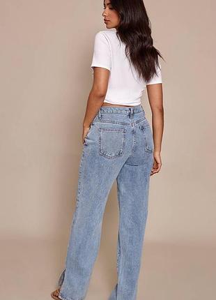 Prettylittlething джинси із розрізами 3