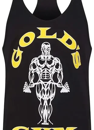 Golds gym muscle joe, майка-майка для тренировок в зале, фитнес l m