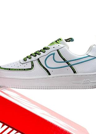 Nike air force 1 '07 prm worldwide pack white sky 4