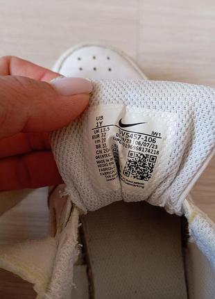 Кросівки для хлопчика nike білі 5