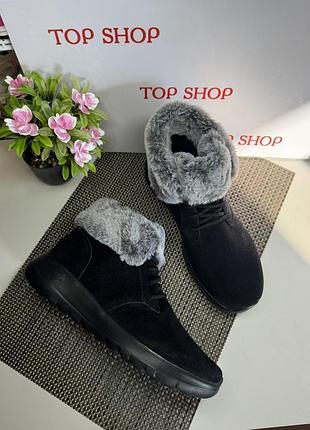 Оригинальные ботинки сапожки ботинки женские спортивные skechers
