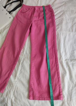 Розовые джинсы shein 4