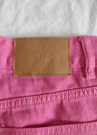 Розовые джинсы shein 3