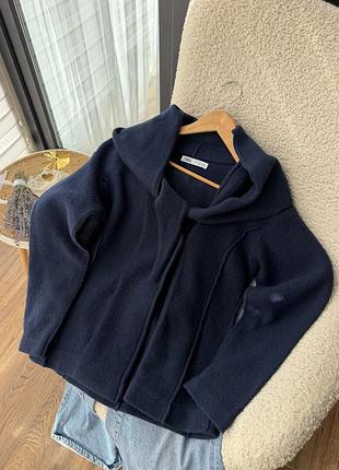 Кофта-пальто zara з вовни, розмір s