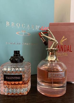 Парфумерия распродажа valentino coral / scandal jean paul goultier lux люкс