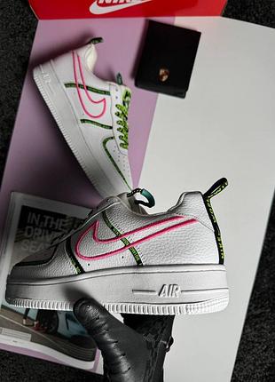 Nike air force 1 '07 prm worldwide pack white pink