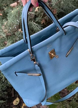 Сумка кожаная вся hermes 8