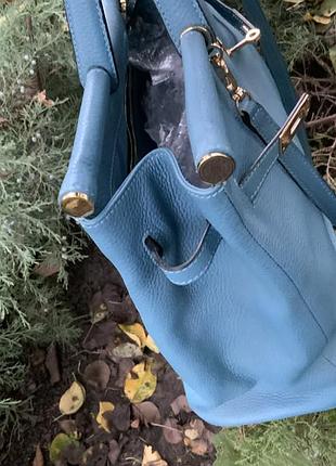 Сумка кожаная вся hermes 9