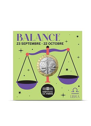 Монета 5 евро 2026 "терезы / libra" monnaie de paris в блистере - 25