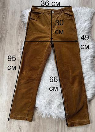 Штани вельвет в рубчик massimo dutti 3