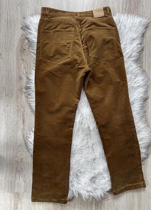 Штани вельвет в рубчик massimo dutti 4