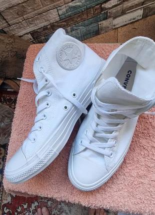 Кеди унісекс converse білі 41 розмір 26 см