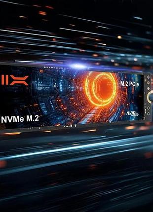 Ssd-накопичувач six x7400 1tb для sony playstation 5 + радіатор охолодження