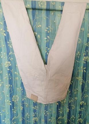 Белые джинсы скинни, size l 3