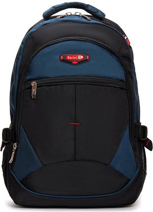 Рюкзак racini 9-9612 black-blue