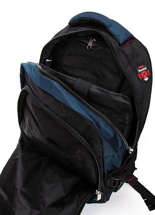 Рюкзак racini 9-9612 black-blue 3