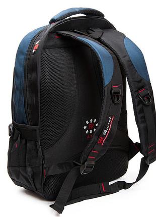 Рюкзак racini 9-9612 black-blue 4