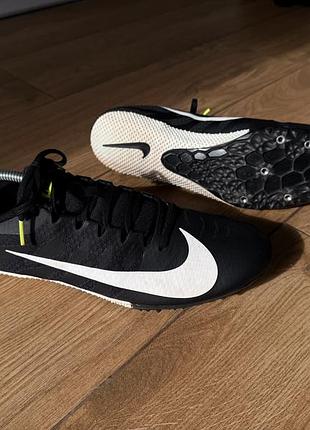 Кросівки чоловічі nike zoom rival s 9 чорні, розмір 44