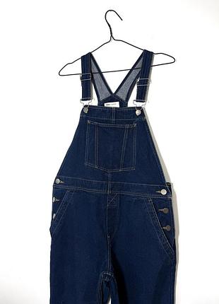Синій джинсовий комбінезон asos denim 2