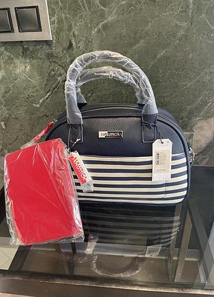 Сумка жіноча nautica синя в смужку