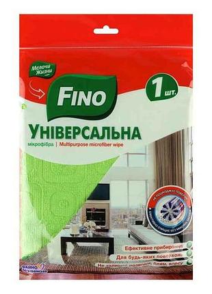 Салфетка универсальная 1шт из микрофибры тм fino