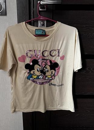 Gucci disney футболка жіноча