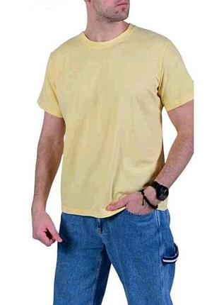 Футболка чок. 17-111 арт.00-00395313 р.2xl светло-желтый тм family 7 копійок