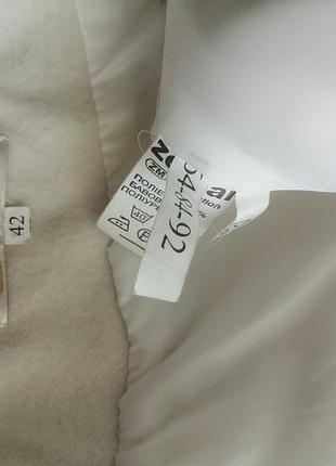 Елегантне біле пальто size 42 9
