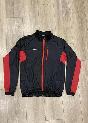 | l| мужская софтшелл велокуртка arsuxeo / термо вело куртка на флисе arsuxeo thermal jacket
