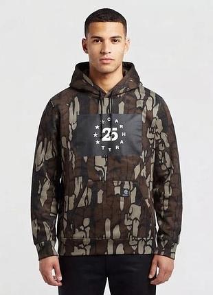 Лімітоване худі carhartt wip оригінал темний  камуфляж кофта з капюшоном логотипами тактична повсякденна мілітарі